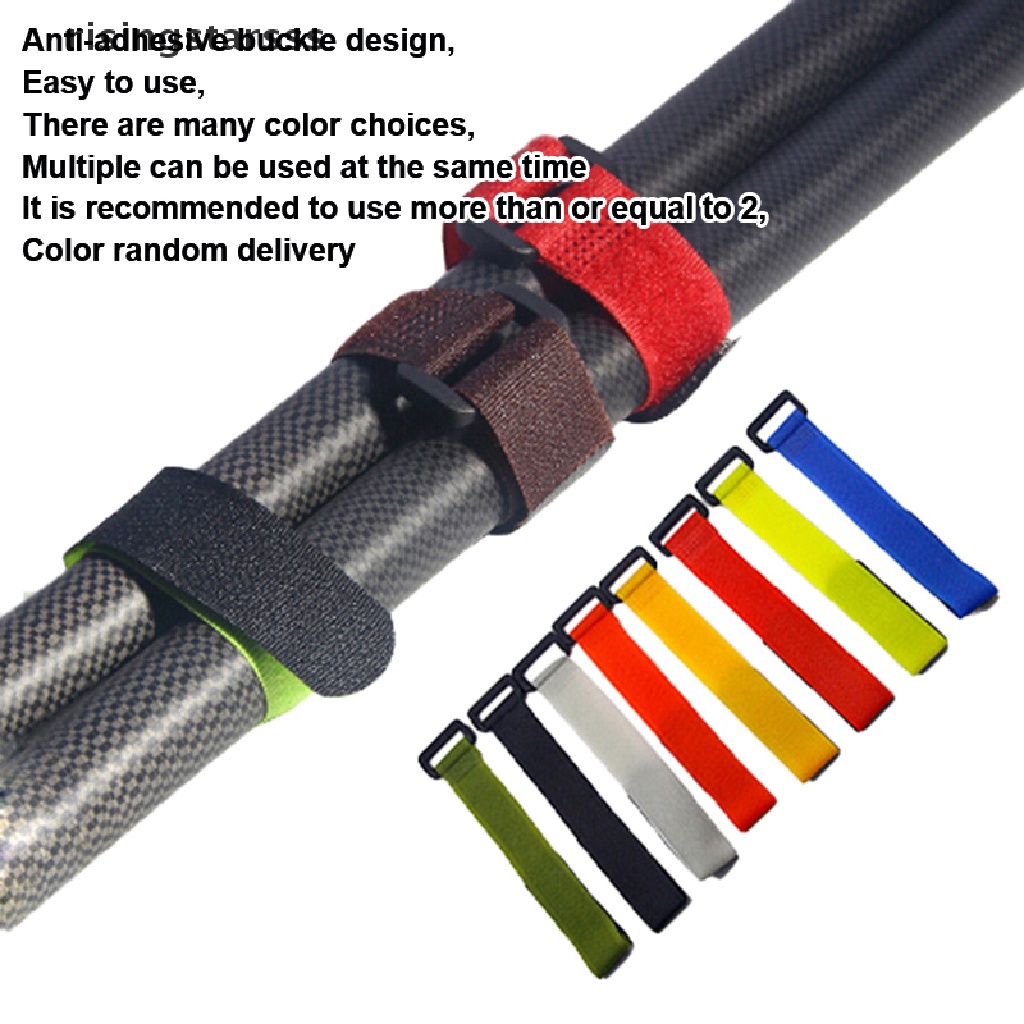 Rsid Span-new Accesories Pancing Magic Velcro Tape Wrap Band Lure Tackle Alat Jelly