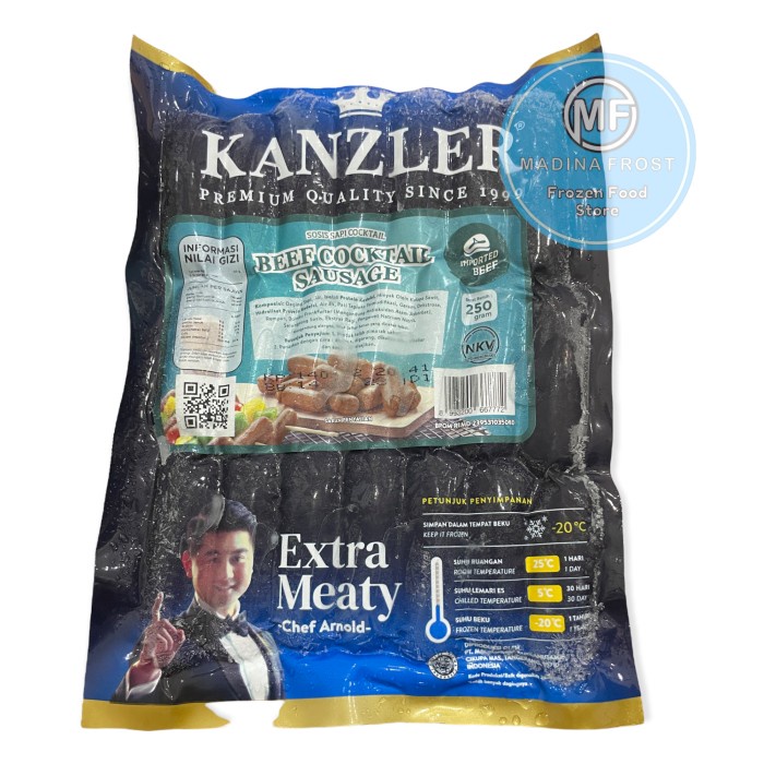 

KANZLER SOSIS BEEF COCKTAIL 500 GR - 500 gr