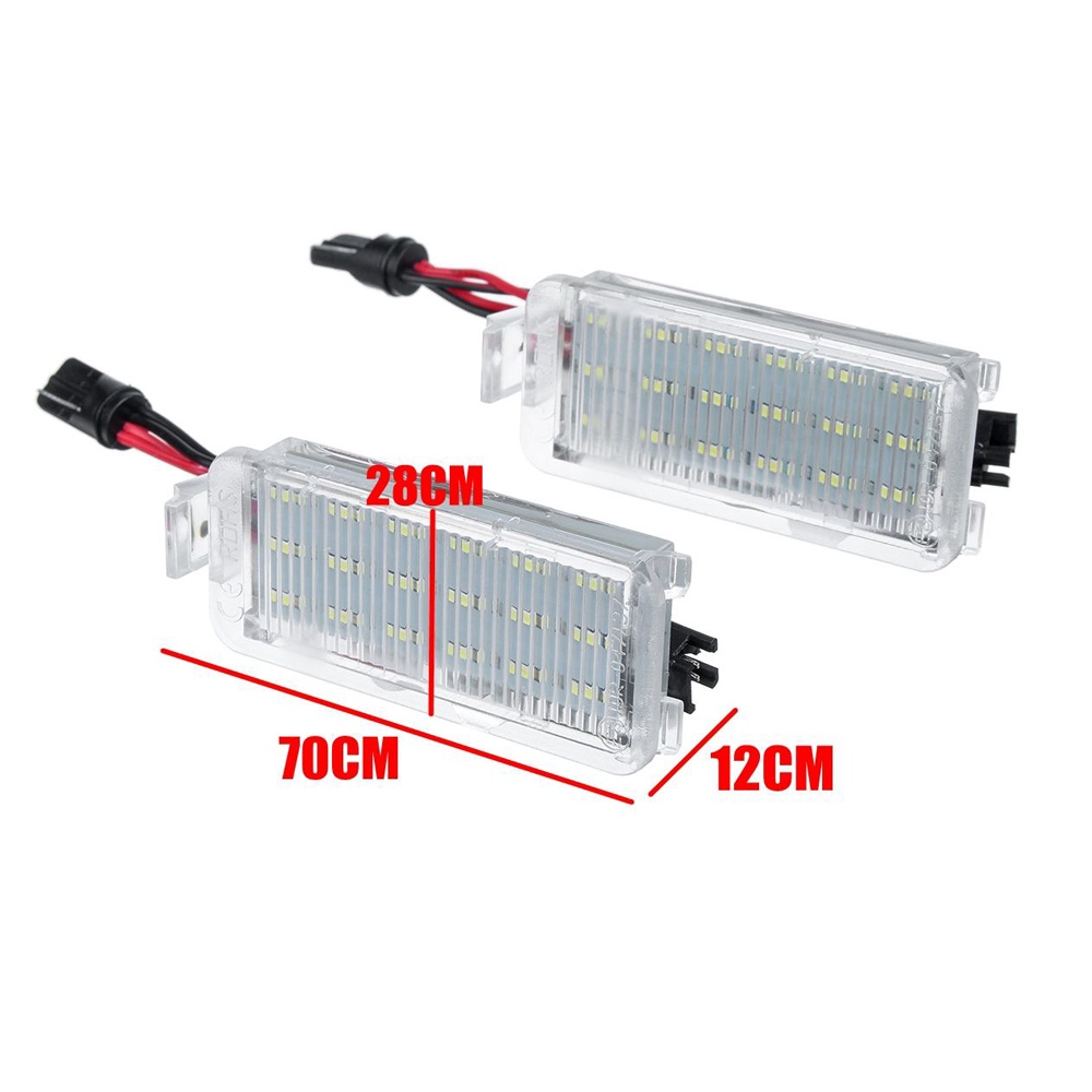 2pcs Lampu Plat Nomor Plat LED Belakang Mobil Putih Untuk Ford Falcon BA BF Xr6 /8 2003-2008 Teritorial SX/SZ