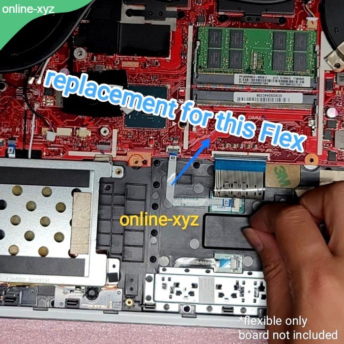 kabel flexible TOUCHPAD ASUS ROG Scar GL504 GL504G GL504GS GL504GV GL504GM GL504GW