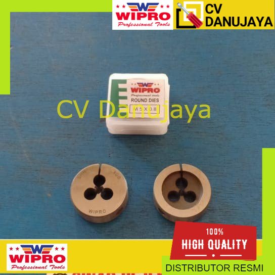 Mata Senai M5 x 0.8 M5 x 0,8 M5 x 8 Drat Luar Baut Mata Snei Snai Dies Head M5x0.8 M5x0,8 Wipro