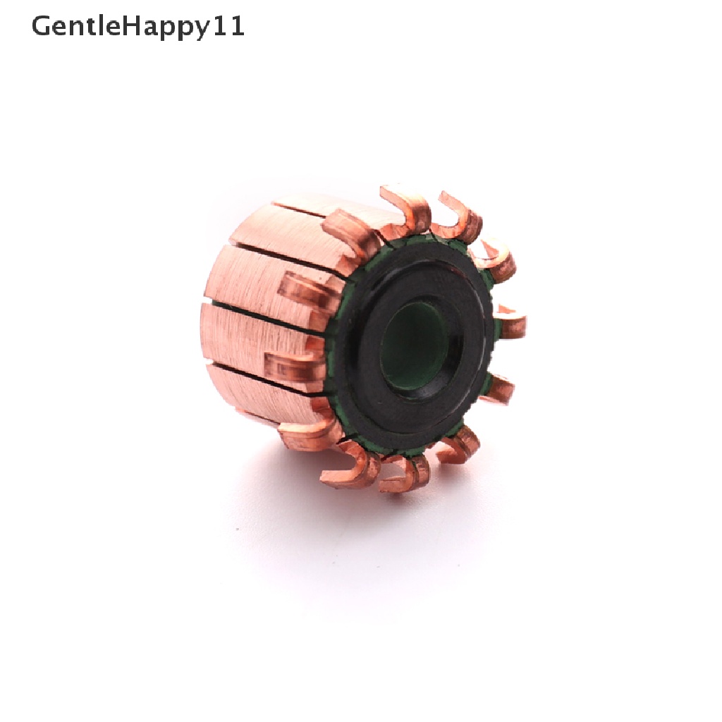 Gentlehappy8 *23 * 19.5mm 12P Gigi Kait Tembaga Tipe Komutator Motor Listrik CHY-1518-12 id