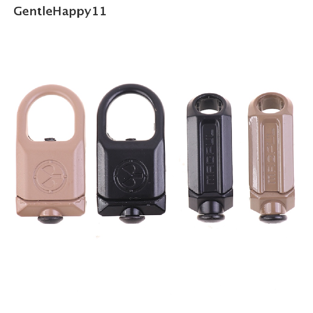 Gentlehappy Quick Detach Metal RSA-GBB Buckle Strap Sambungan Sling Adapter Pas Rel id