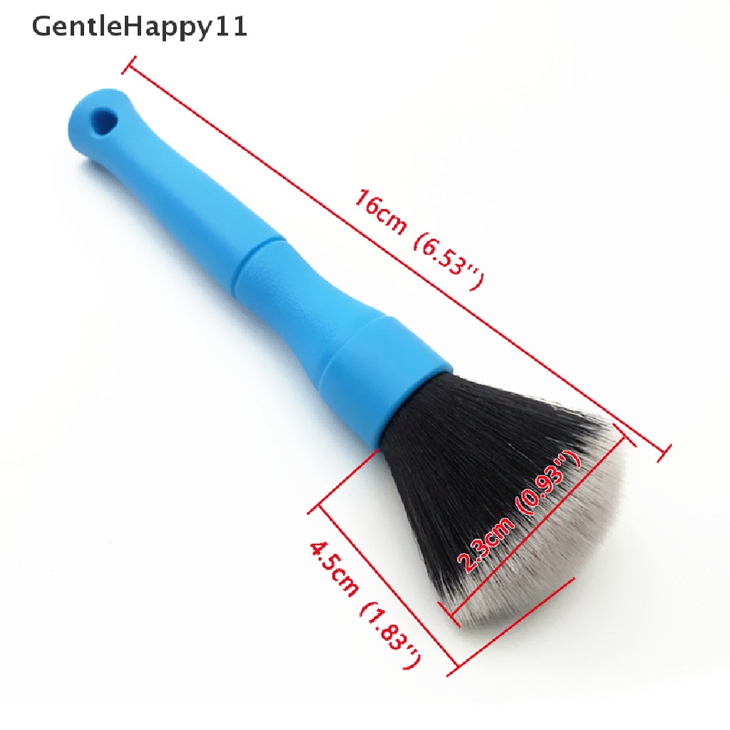 Gentlehappy Sikat Pembersih Portable Ultra Soft Alat Detailing Rambut Dashboard Kondisi Udara id