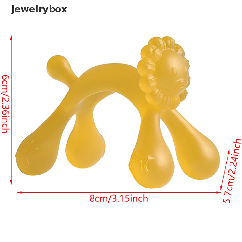 [jewelrybox] Baby Teether Molar Rod Baby Mainan Silikon Rebus Air Cocok Butik Artefak Anti Gigit