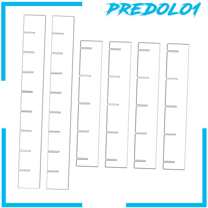 [Predolo1] 6x Sekat Laci Organizer Drawer Partition Board Untuk Meja Baju Make up