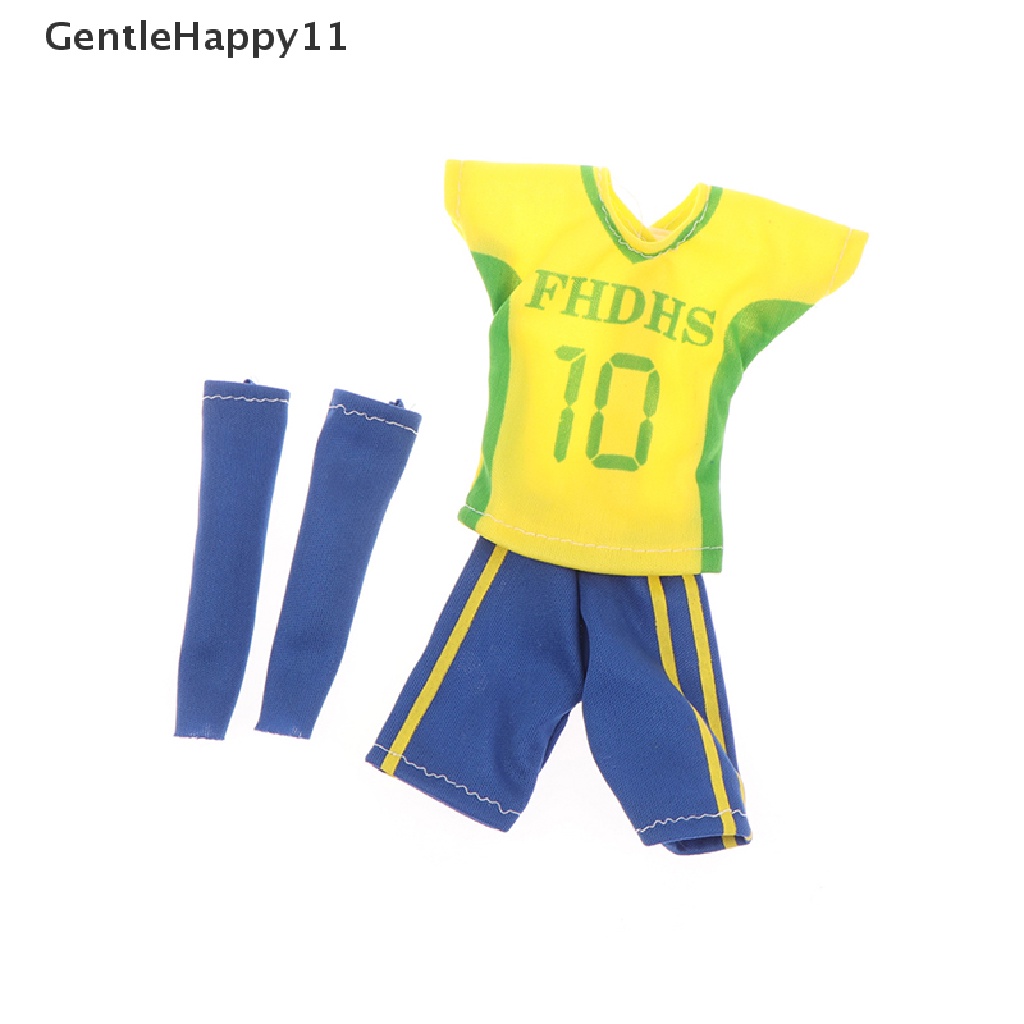 Gentlehappy Setelan Baju Olahraga1Per6 Boyfriend Doll Set Jersey Bola Baju Olahraga Mainan Berdandan id