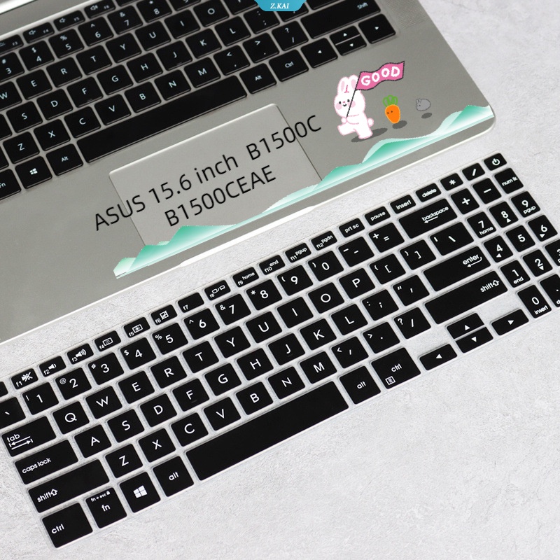 Komputer ASUS 15.6 Inch ExpertBook B1500C B1500CEAE Sarung Pelindung Keyboard Waterproof Silicone Cover [ZK]