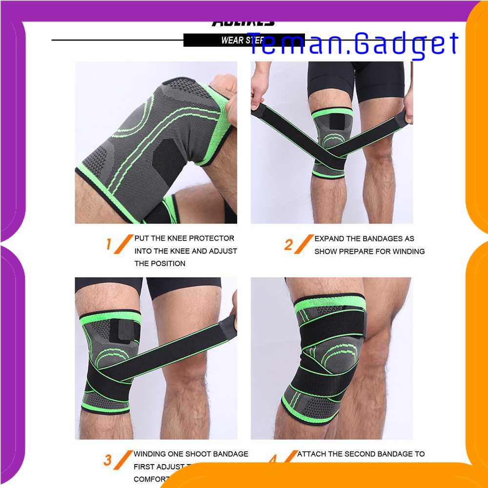 TG - OLR AOLIKES Pelindung Lutut Olahraga Knee Support Fitness - A-7720