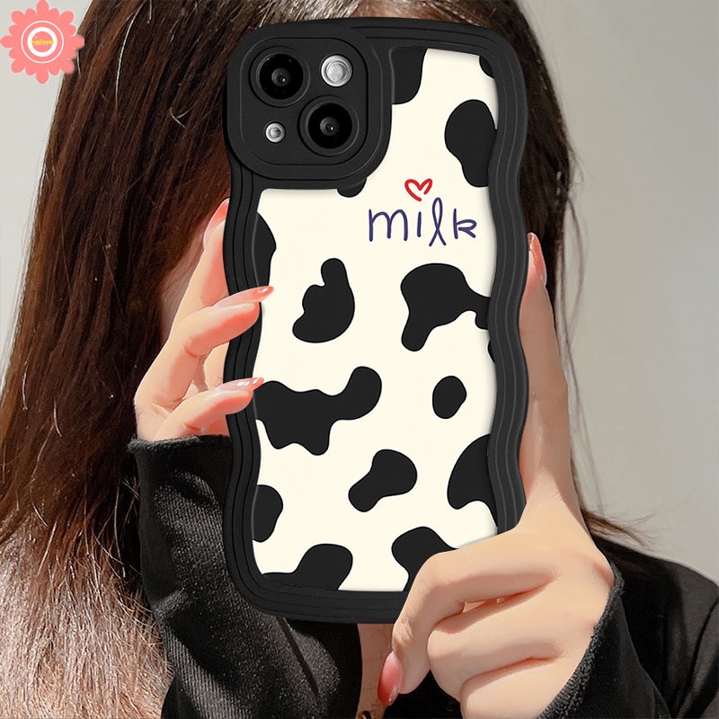 Case Soft Tpu Casing Redmi 12C A1 10A 9T 9A 10C 10 9 A1+9C NFC Redmi Note8 9 10 11 Pro Max 10s 11s 9s Mi 11T Pro POCO X3 NFC Pro M3 Leopard Smiley Pattern Silicon Wavy Sarung Tepi