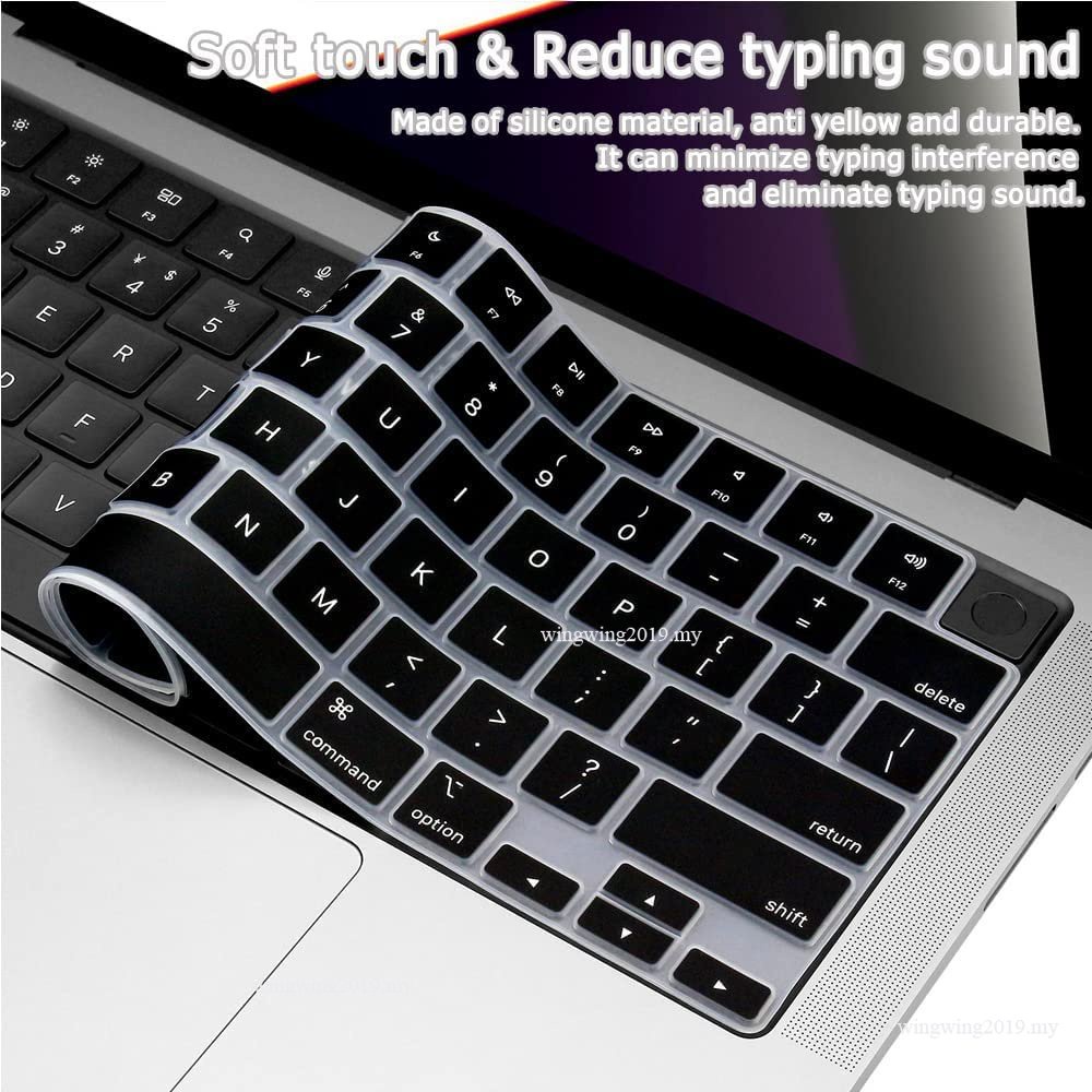 Cover Keyboard Silikon Ultra Tipis Kompatibel Untuk Film Keyboard Laptop A-pple macbook Air13 A2179 A2337 13.3 inch M1