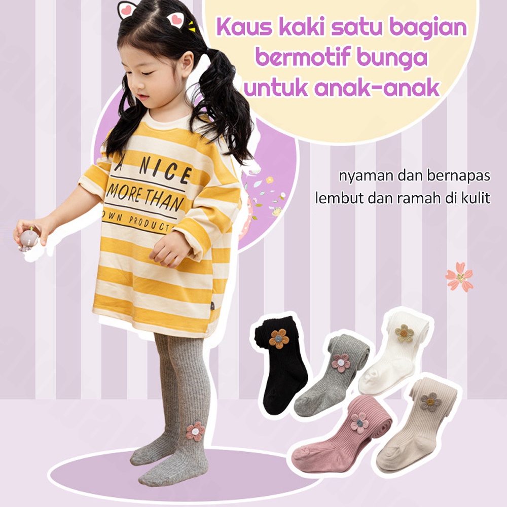 Halo Baby Legging Bayi/Legging Tutup Kaki Anak/Legging bayi motif bunga/celana panjang bayi