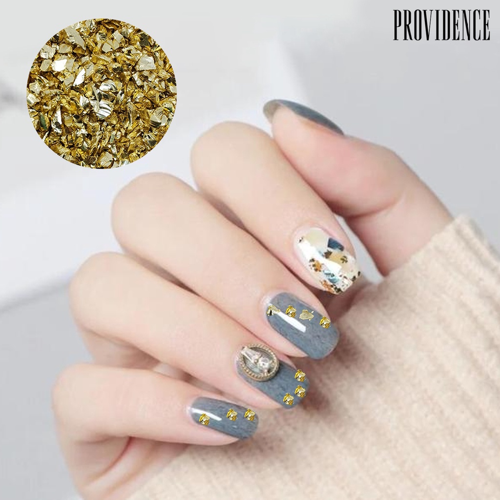 Providence 1tas Kuku Berlian Imitasi Warna-Warni Berkilauan Bentuk Tidak Teratur Jumlah Besar Nail Art Dekorasi Kristal Imitasi Hancur Kaca Batu DIY Kerajinan Epoxy Resin Filler