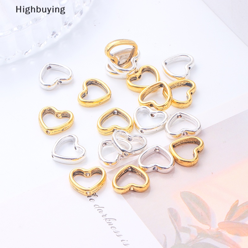 Hbid 10Pcs Cocok 6mm Manik-Manik Mix Vintage Retro Bead Ring Spacer Beads Cap DIY Gelang Beads Untuk Membuat Perhiasan Aksesoris Glory