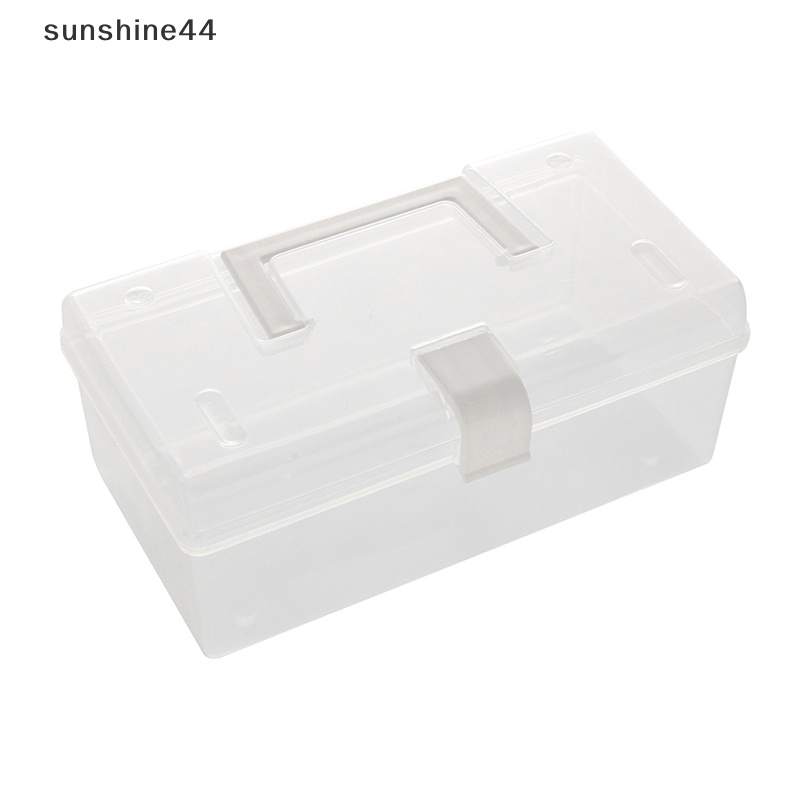 Sunshine Desk Organizer Tempat Kotak Penyimpanan Masker Holder Dengan Pegangan Kotak Serba Serbi Rumah Tangga ID