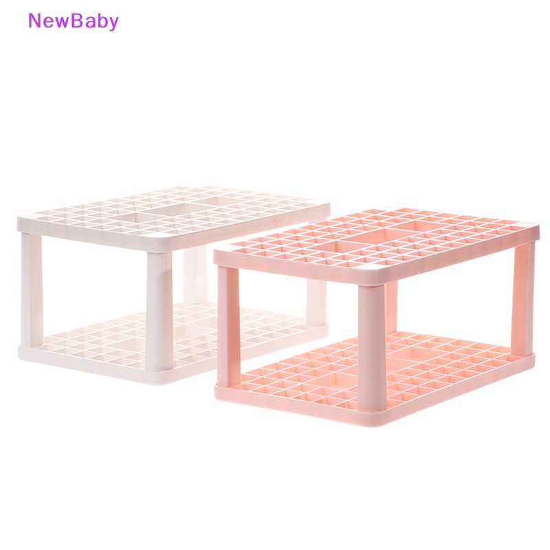 Newbaby Creative Square Makeup Storage Rack Brush Holder Rak Make Up Kecantikan Tempat Pulpen ID