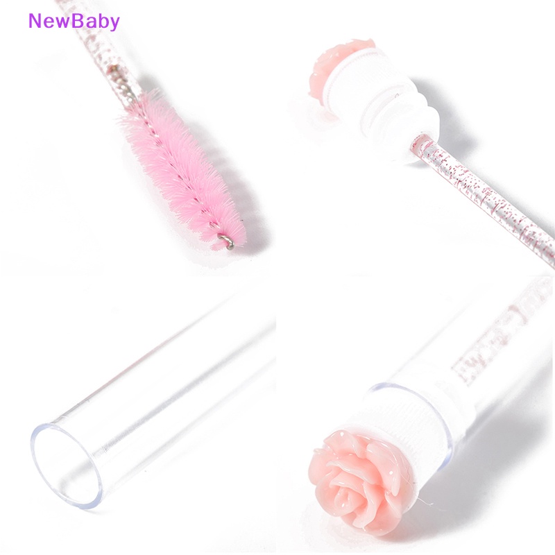 Newbaby 5PCS Elash Extension Alat Sikat Alis Bulu Mata Maskara Wands Tube Reusable ID