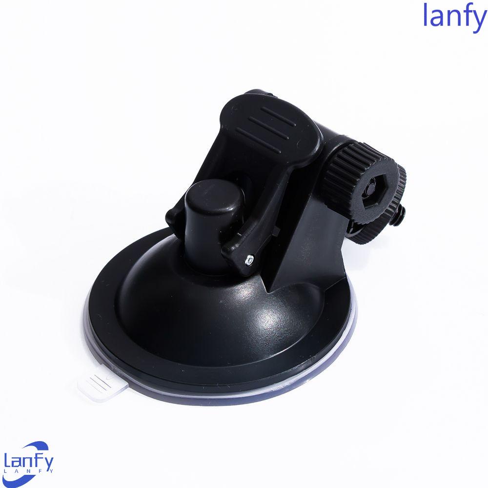 Lanfy Aksesoris Interior Sucker Navigasi Hitam Dudukan Kamera GPS Bracket DVR Holder