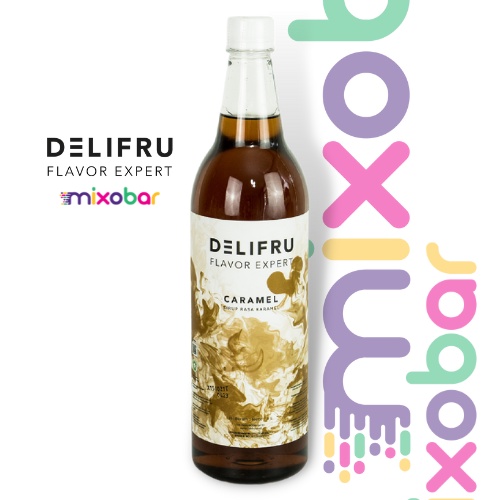 

Delifru Syrup Caramel 1000ml l Sirup Minuman