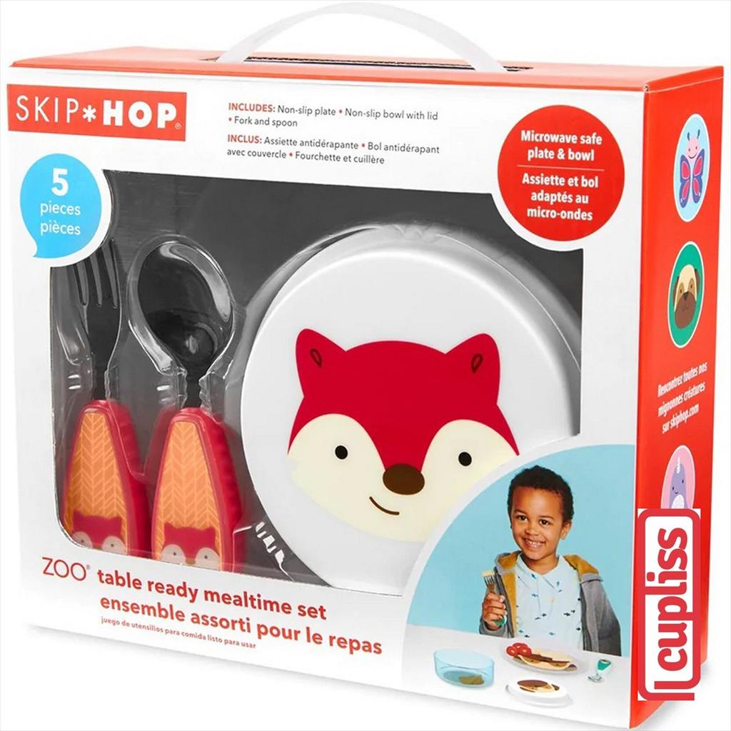 Skip Hop Zoo Table Ready Set Mealtime 582310 Fox