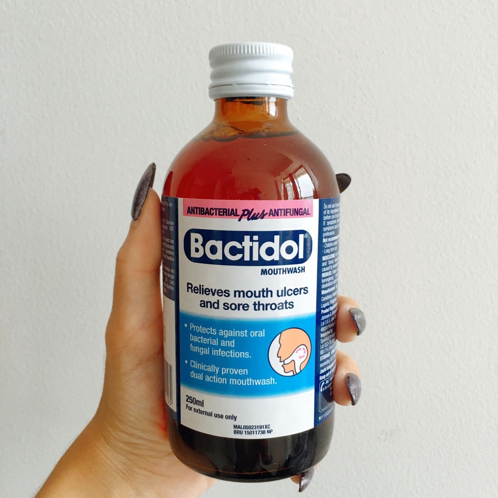 Bactidol mouthwash 250 ml