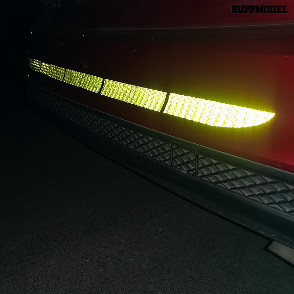 [SM Auto] 5Pcs/Set Stiker Reflektif Gaya Pelindung Tahan Air Body Mobil Tape Reflektif Untuk Kendaraan