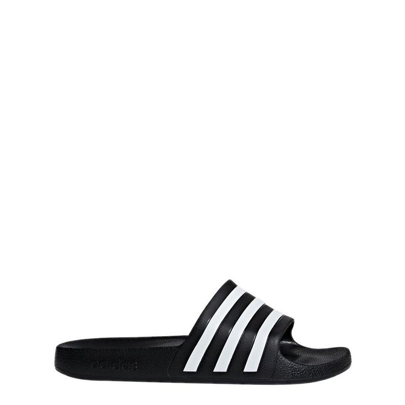 Adidas Adilette Aqua Slides Unisex Slip On Sandal - Black Terbaru!!!!!