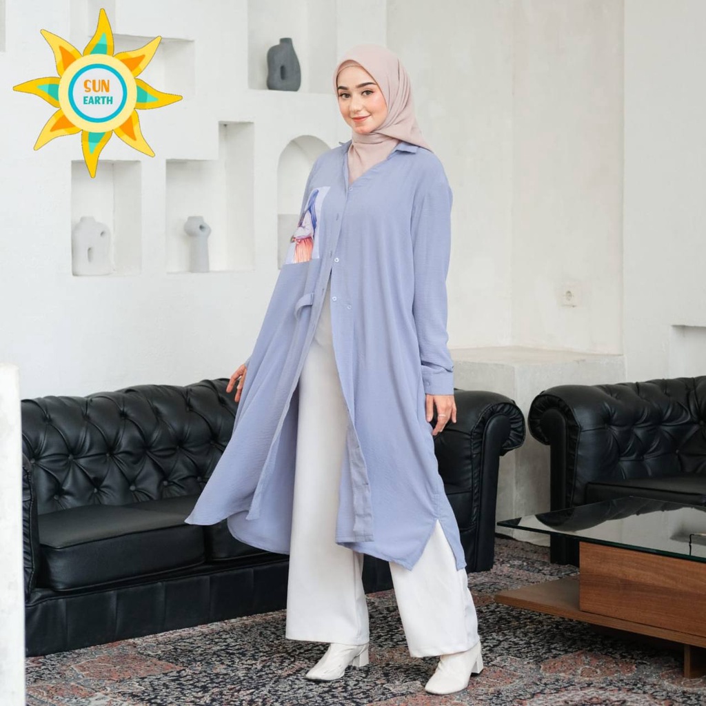 Tunik Oversize Bianca by Sun Earth