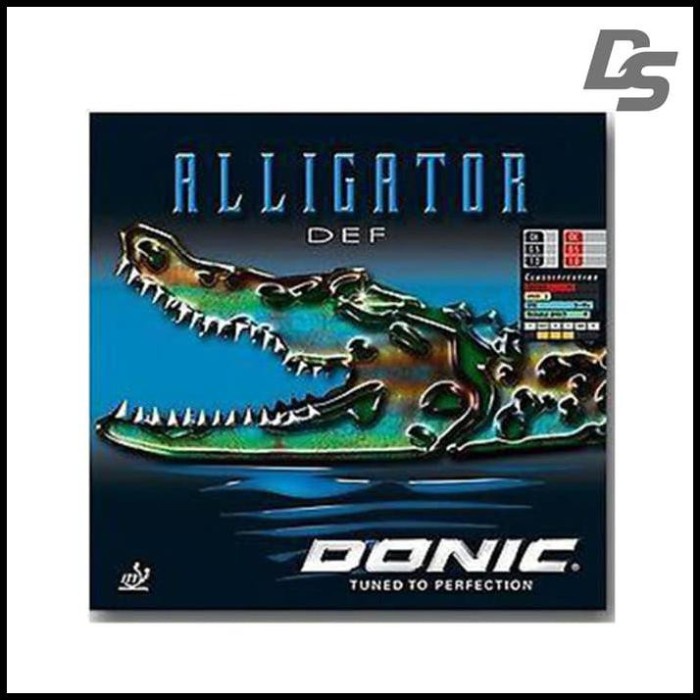 Donic Alligator Def Karet Bintik Pingpong Rubber Tenis Meja - Hitam