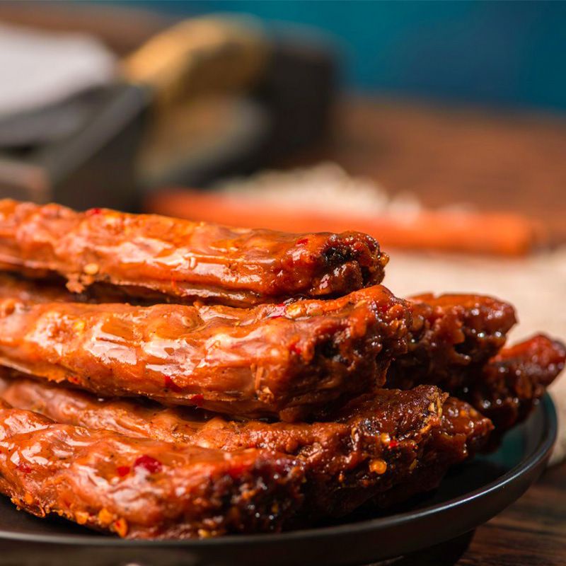 

Skb Shredded Grilled Neck Snack Sweet And Sour Snack Cemilan Ceker Asem Manis Siap Saji .