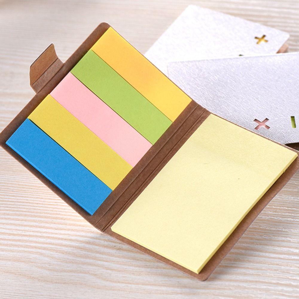 [Elegan] Kertas Catatan Tempel Set DIY Tulisan Alat Tulis Keypoints Marker Membaca Label Diary Planner Stiker Diposting Sticky Notes Sticky Bookmark Perekat Label