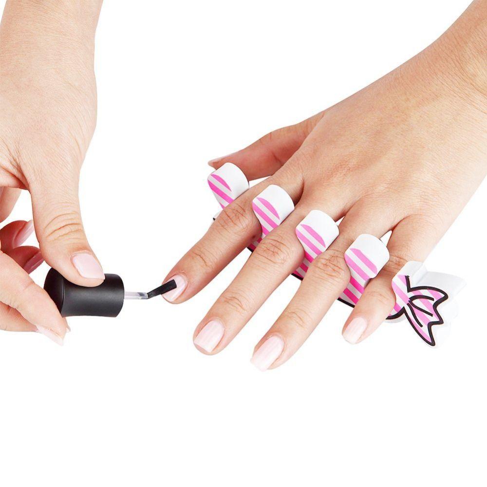 Needway Spons Pembatas Jari Kaki Untuk Styling Kuku Tangan Kaki Alat Manicure Penggunaan Ganda
