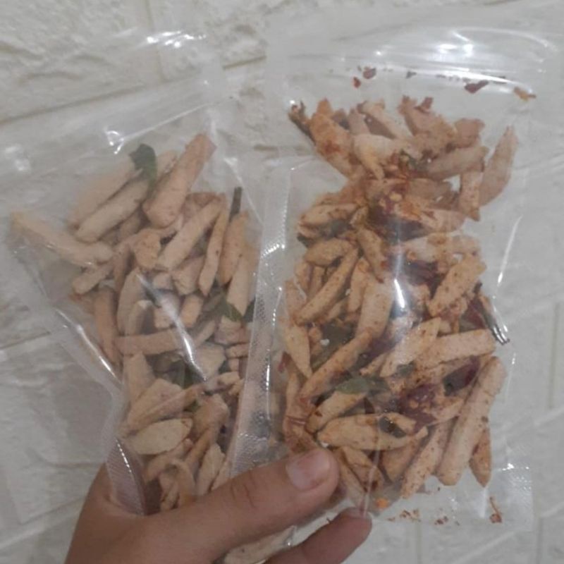 

Basreng Stik Daun Jeruk - Bakso Goreng Stik Original dan Pedas 2