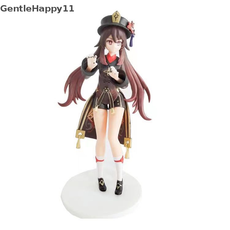 Gentlehappy 18cm Genshin Impact Hu Tao Tokoh Anime Genshin Impact Klee Action Figure PVC Koleksi Model Mainan Boneka Hadiah id