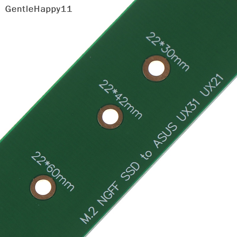 Gentlehappy 1Pc M.2 NGFF SSD Ke Kartu Adapter Ekstensi 18pin Untuk UX31 UX21 UX21E UX31A id