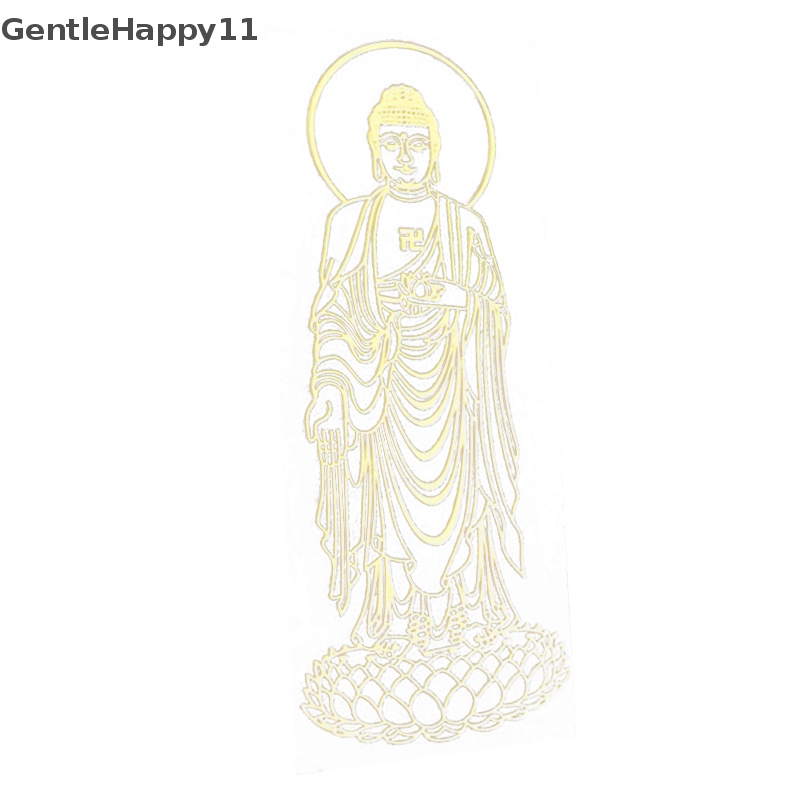 Gentlehappy Buddhist Budha Stiker Handphone Stiker Casing Ponsel id