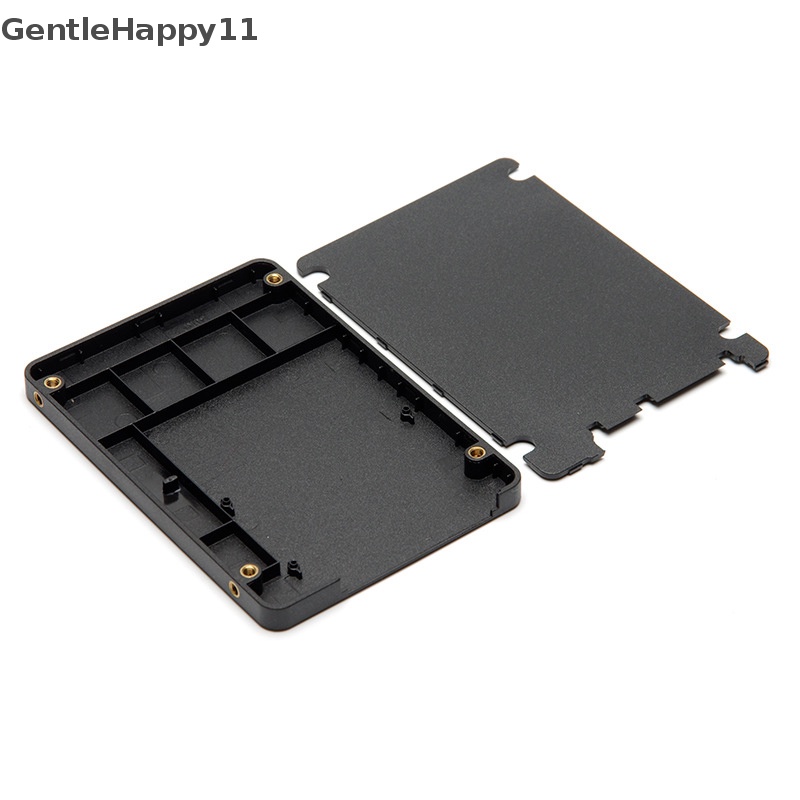 Gentlehappy Casing Hard Disk 2.5 Inch SSD Handphone Hard Drive Case Adapter Box ABS Perlindungan Lingkungan Plastik Shell Sata 7mm id