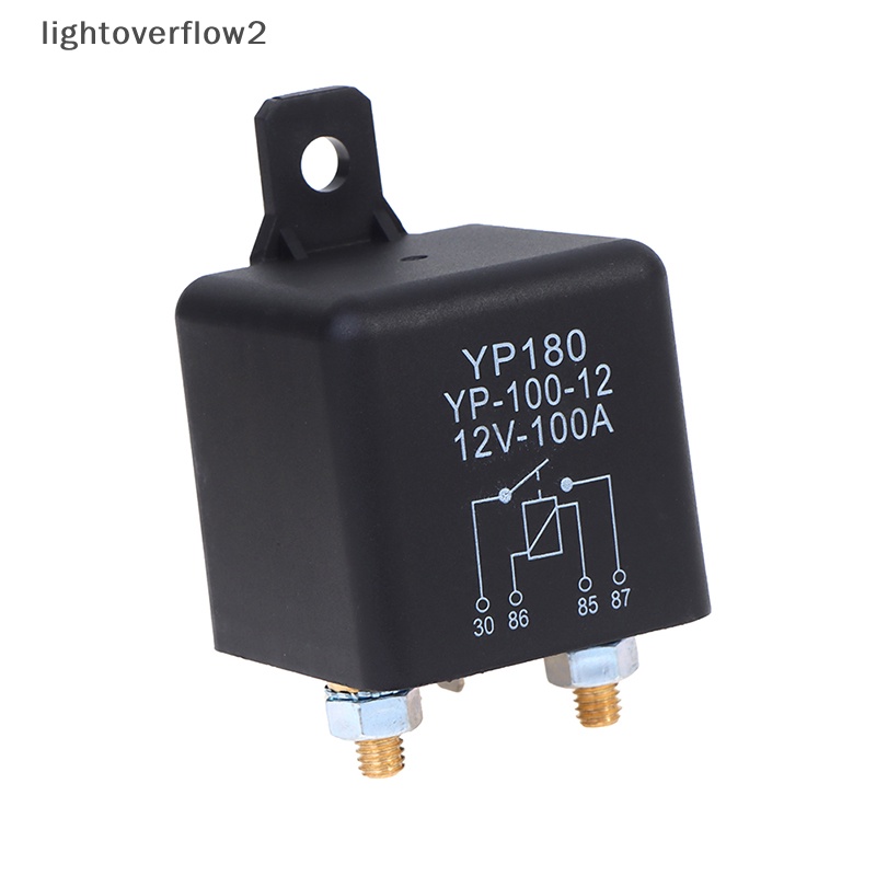 [lightoverflow2] Starg Relay 200A 100A 12V/24V Power Otomotif Heavy Current Start Relay [ID]