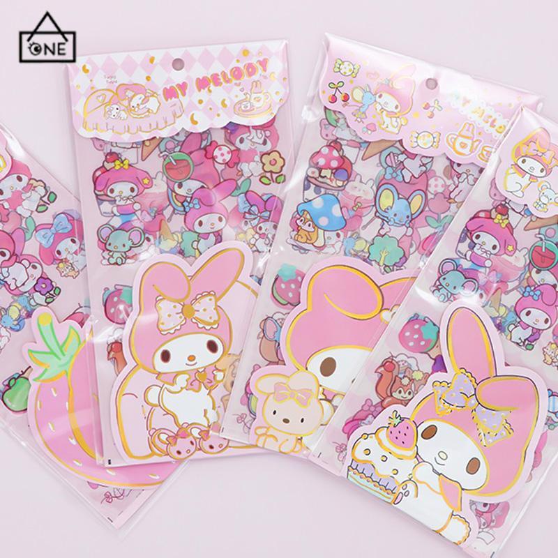 COD❤️4pcs Stiker Koromi Waterproof Kartun Untuk Jurnal Dekoratif Stiker-A.one