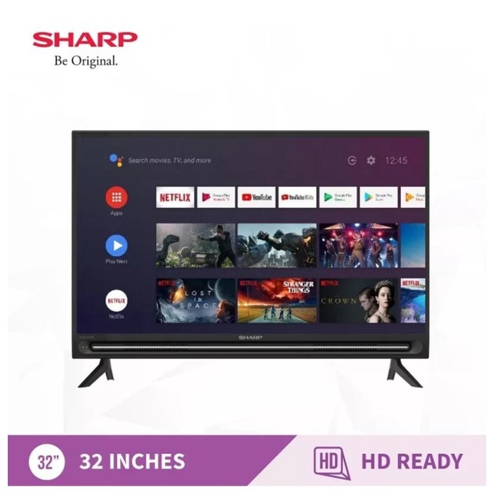 terbaru  sharp android tv 32/42/50 inch ready