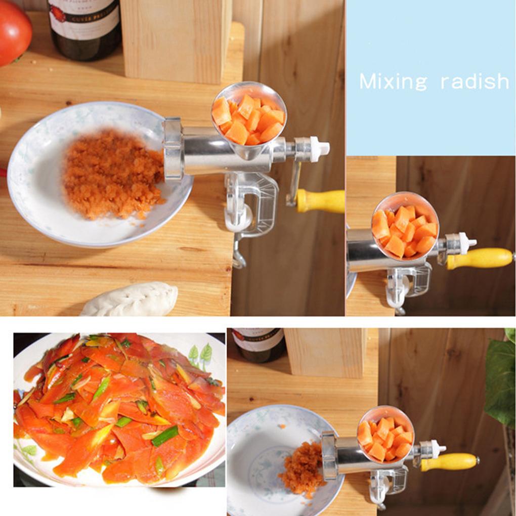 Handheld Meat Mincer Sausage Stuffer Ringan Anti Karat Membuat Gadget Mincer Penggiling Daging Manual Food Processor Untuk Rumah