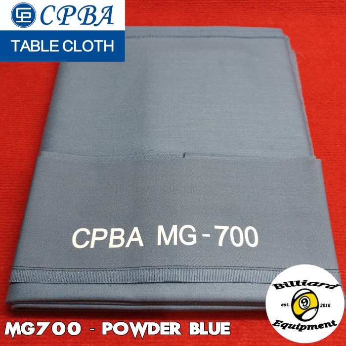 Kain Laken 9Feet CPBA MG-700 - Powder Blue | Billiard Cloth