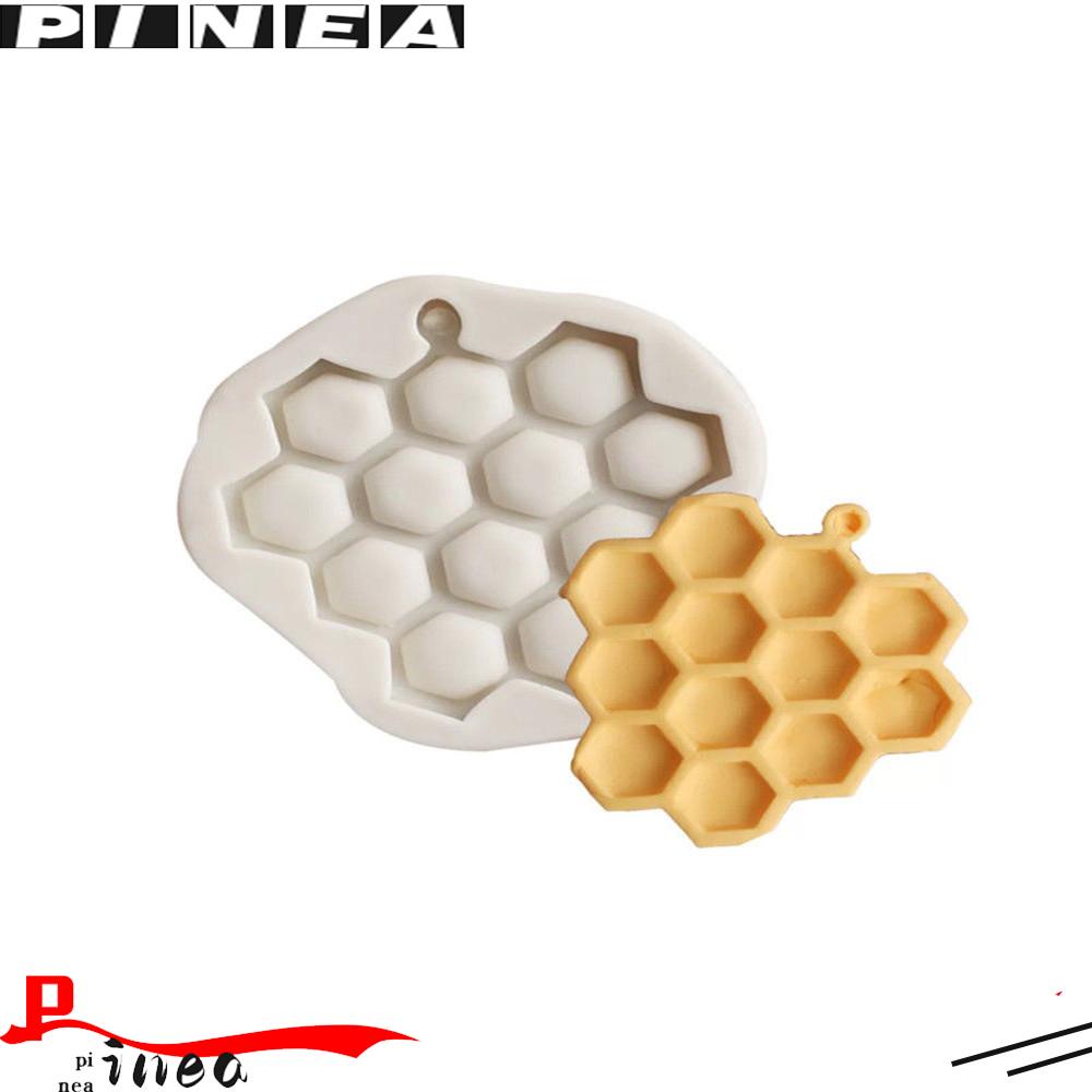 Cetakan Silikon Nanas Honeycomb Alat Dekorasi Kue Coklat Fondant Awet