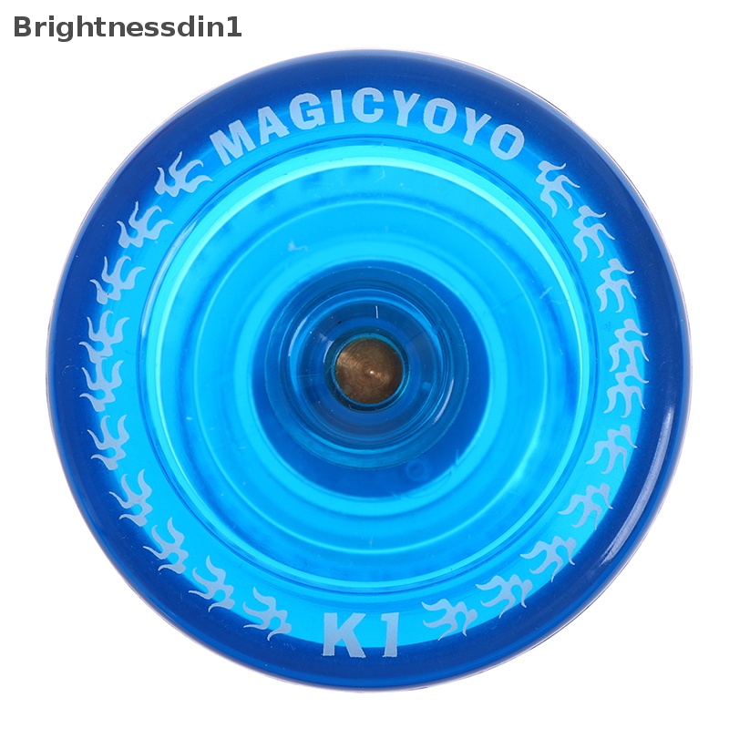 [Brightnessdin1] Yoyo Klasik Mainan Bayi Profesional Magic Yoyo K1 Spin Aluminium Alloy Metal Boutique