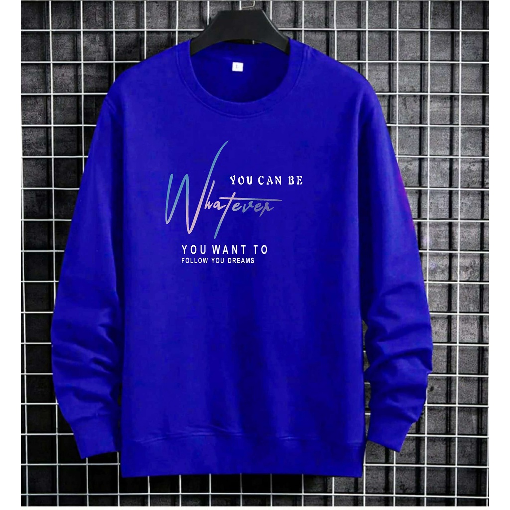 Bisa Bayar Di tempat/ BS//T-SHIRT WHATERES BAJU LENGAN PANJANG PRIA FASHION REAL PICTURE