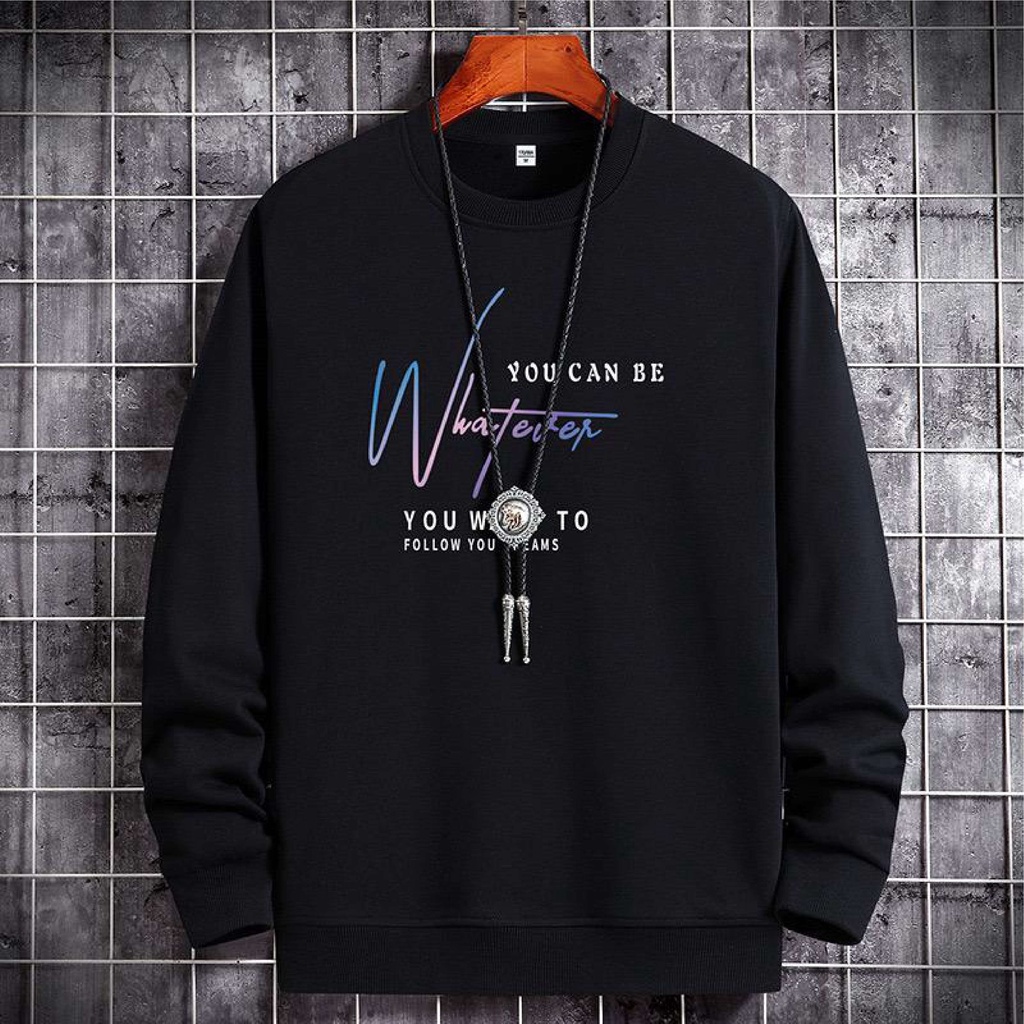 Bisa Bayar Di tempat/ BS//T-SHIRT WHATERES BAJU LENGAN PANJANG PRIA FASHION REAL PICTURE