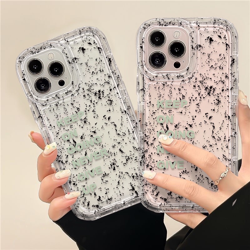 IPHONE Soft Phone Case Kompatibel Untuk Iphone14 13 12 11 Pro XS Max X Xr8 +7 Plus Casing Silikon Transparan Shockproof TPU Cover