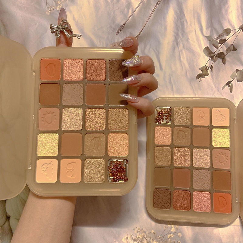 Eyeshadow Palette 20 Warna Dikalu Eyeshadow Chestnut Korean Eyeshadow 20 Color Original Dikalu Cerry Blossom