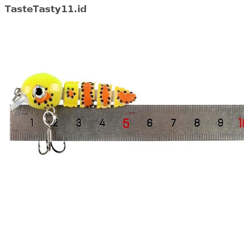 Tastetasty Bass bionic Animasi 5 segmented bionic sinking.