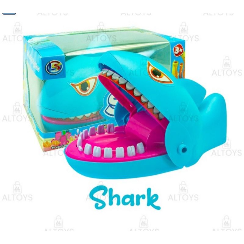Mainan Crazy Shark Game Jari